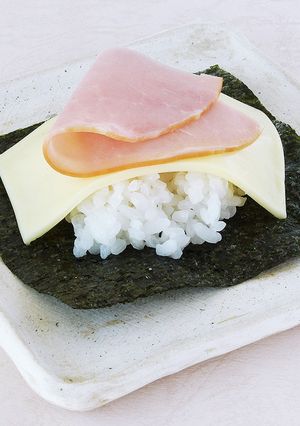 手巻きごはんハムチーズ-レシピのメイン写真