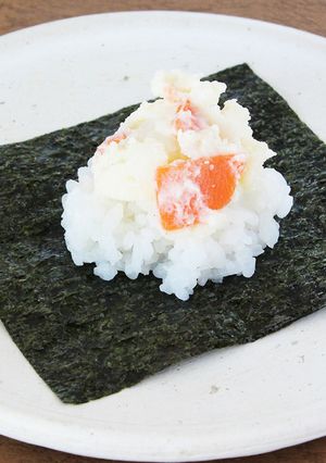 手巻ごはんポテトサラダ-レシピのメイン写真