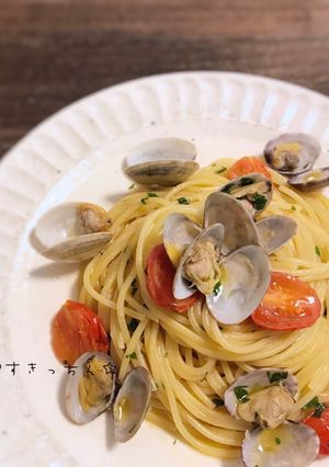 あさりとミニトマトのアーリオオーリオ-レシピのメイン写真