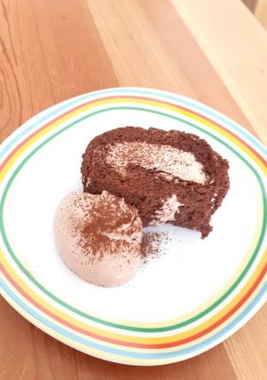 ⭐チョコロールケーキ⭐-レシピのメイン写真