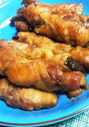 ナスの豚バラ照り焼き-レシピのメイン写真