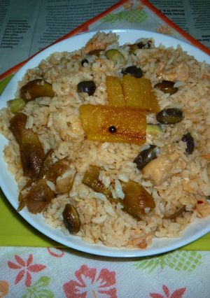 丹波篠山の黒豆の枝豆炊き込みご飯N1-レシピのメイン写真