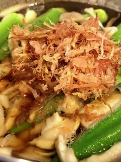 おくらと舞茸の煮びたし-レシピのメイン写真