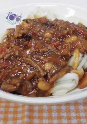 お豆たっぷりジャージャーめん-レシピのメイン写真