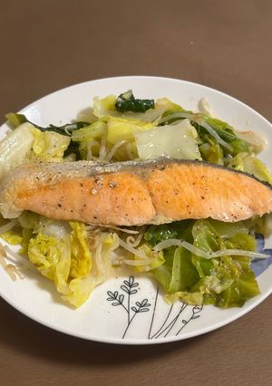 鮭のガリバタ焼き-レシピのメイン写真