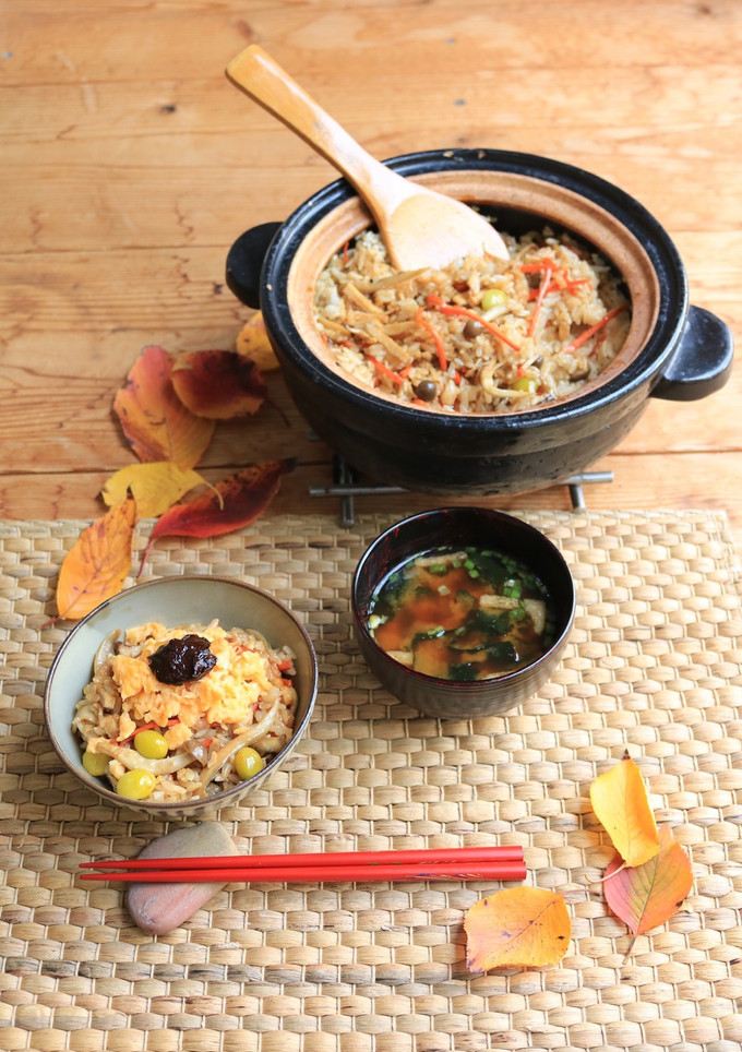 絶対失敗しない！きのこを使った混ぜご飯-レシピのメイン写真