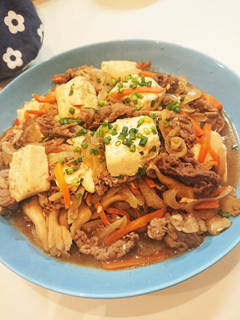 牛肉と豆腐の甘辛煮-レシピのメイン写真