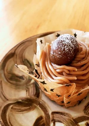 甘栗でモンブラン-レシピのメイン写真