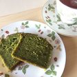 ケールとりんごジャムのしっとりケーキ