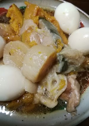 豚バラと冬野菜の時短煮込み(圧力鍋)-レシピのメイン写真