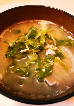 豚とキャベツのごま味噌汁-レシピのメイン写真