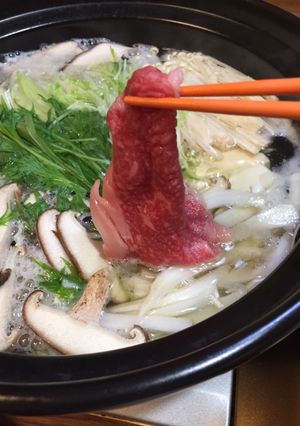 あっさり美味しい♪白だし牛しゃぶ-レシピのメイン写真