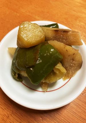 ポリ袋使用・レンジでチン♪茄子南蛮-レシピのメイン写真