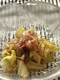 白菜の辛子お浸し-レシピのメイン写真