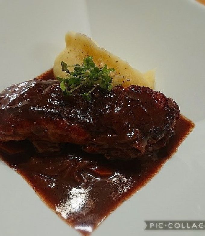 鶏もも肉の赤ワイン煮込み-レシピのメイン写真