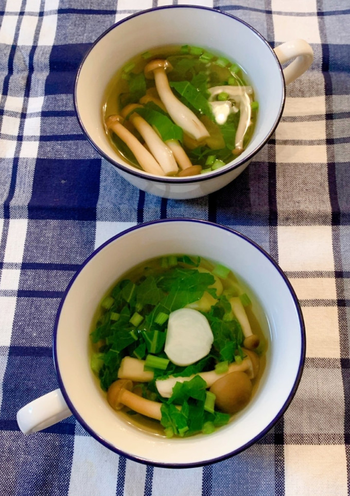 蕪としめじの和風スープ-レシピのメイン写真
