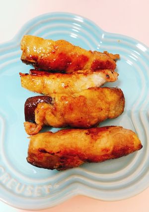ナスの豚バラ巻き-レシピのメイン写真