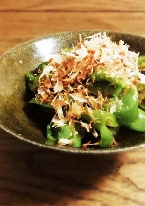 ◎万願寺とうがらしのレンチンおひたし◎-レシピのメイン写真