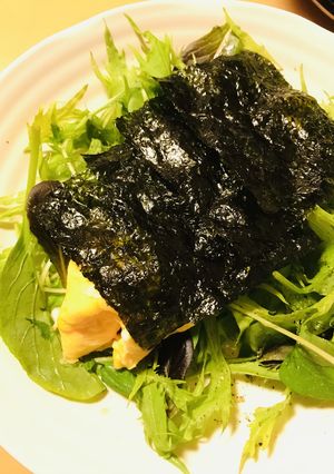 プレーンオムレツ●味つけ海苔でくるんで-レシピのメイン写真