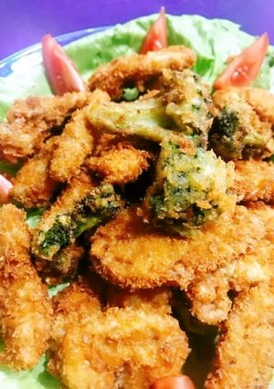 豚ヒレ肉とブロッコリーのフライ-レシピのメイン写真