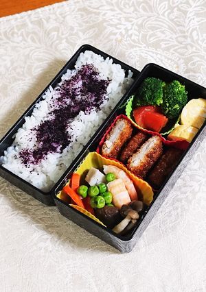 今日は主人のお弁当です-レシピのメイン写真