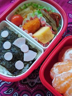 2020/11/5 幼稚園弁当 のり弁-レシピのメイン写真