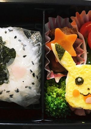 簡単ポケモン弁当-レシピのメイン写真