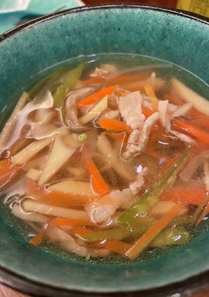 母の沢煮椀-レシピのメイン写真
