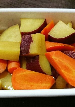 さつまいもと人参のレモン煮-レシピのメイン写真