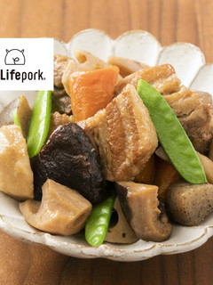 定番!美味しい!豚肉で絶品基本の筑前煮-レシピのメイン写真