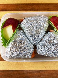 中学生男子弁当~おにぎり~-レシピのメイン写真