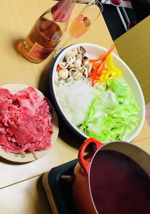 ワインでしゃぶしゃぶ-レシピのメイン写真