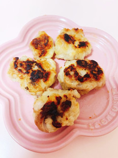 豚こまはんぺん焼き-レシピのメイン写真
