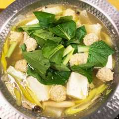 รูปของ フワフワの☆鶏団子鍋
