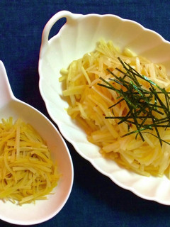 大根の皮のきんぴらとバリバリ大根サラダ-レシピのメイン写真