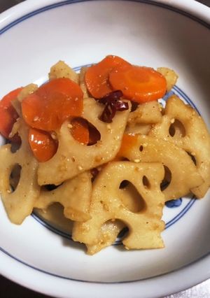 超簡単✩れんこんきんぴら-レシピのメイン写真