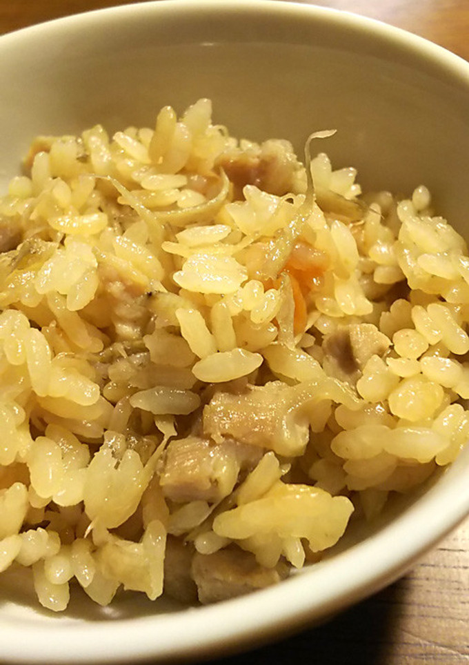 鶏とゴボウの炊き込みご飯-レシピのメイン写真