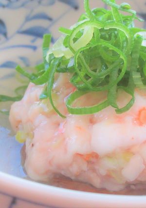 椎茸の海老しんじょ　おろし白だしあんかけ-レシピのメイン写真