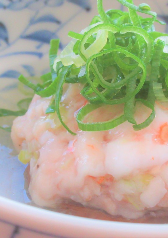 椎茸の海老しんじょ　おろし白だしあんかけ-レシピのメイン写真
