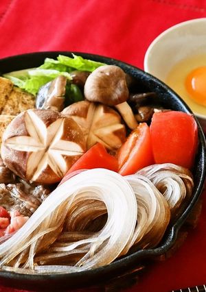 マロニーの贅沢ワインすき焼き-レシピのメイン写真
