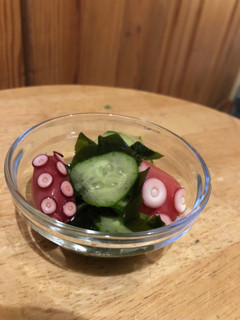 たこときゅうりとわかめの酢の物-レシピのメイン写真