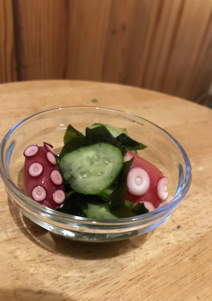 たこときゅうりとわかめの酢の物-レシピのメイン写真
