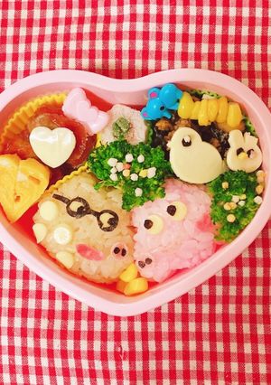ペッパピッグ　ペドロポニー　キャラ弁-レシピのメイン写真