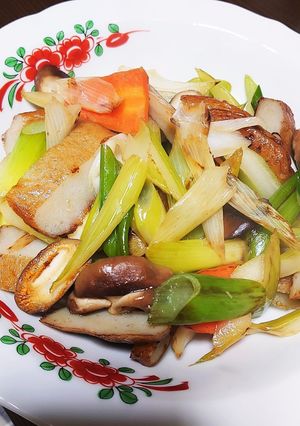 小田原（薩摩）揚と野菜の炒め物-レシピのメイン写真