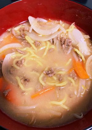 家にあるもので本格？札幌味噌ラーメン！-レシピのメイン写真