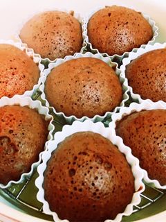 【冷凍可】米粉で作るココア蒸しパン-レシピのメイン写真