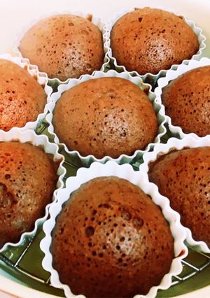 【冷凍可】米粉で作るココア蒸しパン-レシピのメイン写真