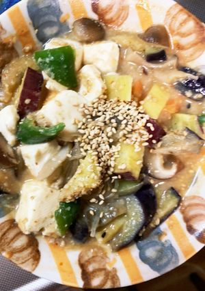 レンジ肉なし牛乳ピリ辛味噌味春雨炒め煮-レシピのメイン写真
