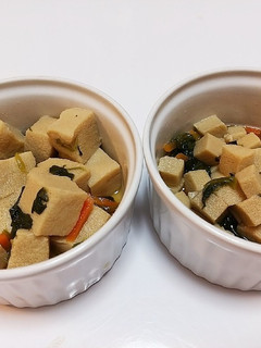 小さい子にも!野菜と高野豆腐の煮物-レシピのメイン写真