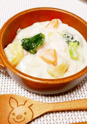 ルウなし簡単♡鶏むね肉のホワイトシチュー-レシピのメイン写真